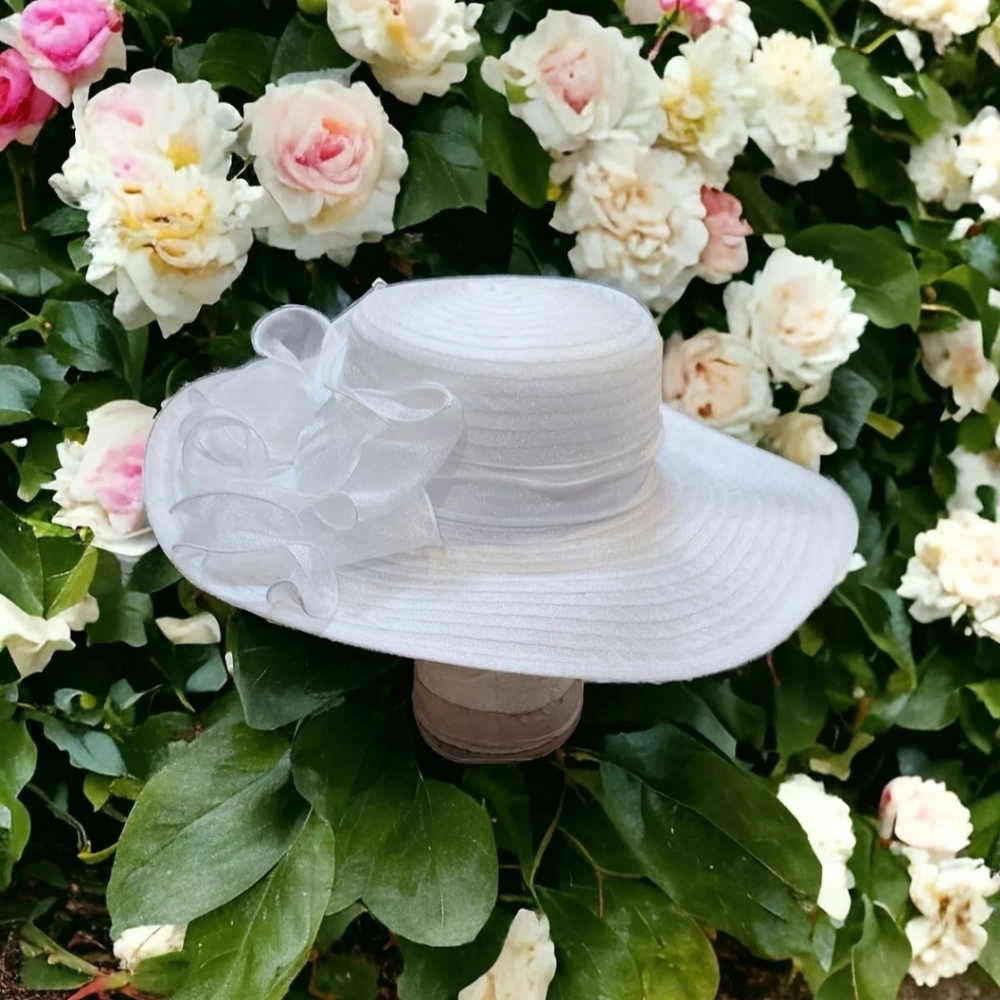 Forbusitie EST. 1986 White Spring Summer Sunshade Hat One Size